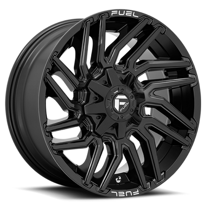 Fuel Off-Road Typhoon D776 22x10 -18 8x180mm 124.3mm Gloss Black
