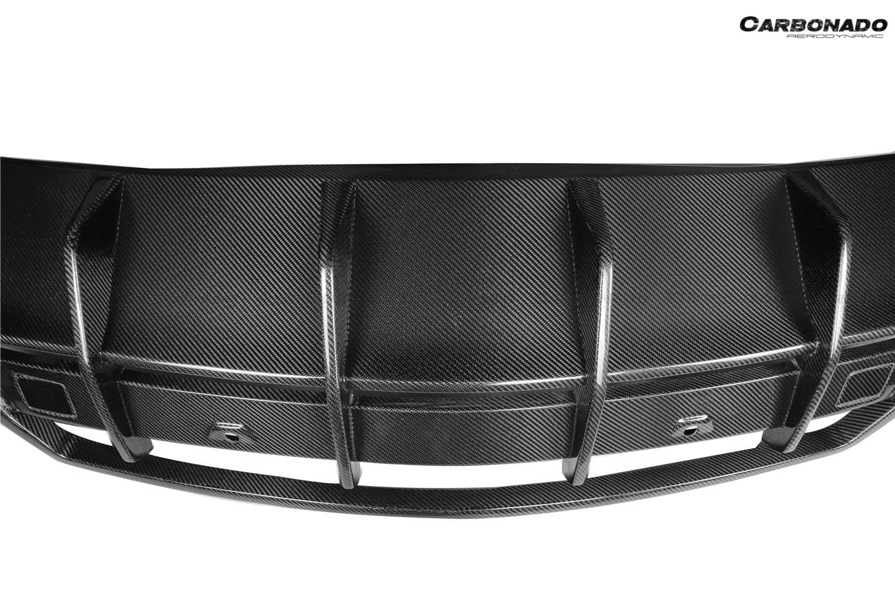 2018-2022 Lamborghini URUS TC Style Dry Carbon Fiber Rear Diffuser - Carbonado