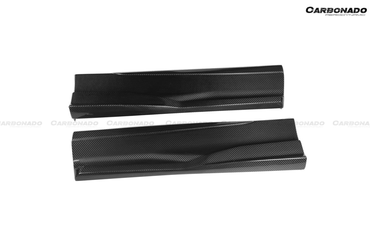 2018-2022 Lamborghini URUS TC Style Dry Carbon Fiber Side Skirts - Carbonado