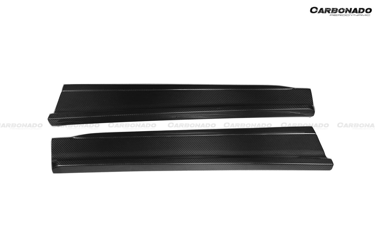 2018-2022 Lamborghini URUS TC Style Dry Carbon Fiber Side Skirts - Carbonado
