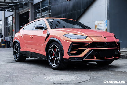2018-2022 Lamborghini URUS TC Style Dry Carbon Fiber Side Skirts - Carbonado