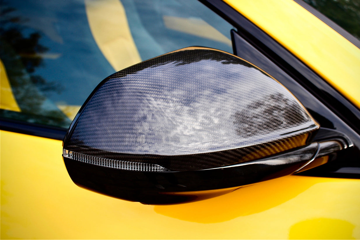 2018-2022 Lamborghini URUS TC Style Dry Carbon Fiber Mirror Housing - Carbonado