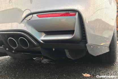 2014-2020 BMW M3 F80 M4 F82 VA Style Carbon Fiber Rear Diffuser w/ Lip - Carbonado Aero