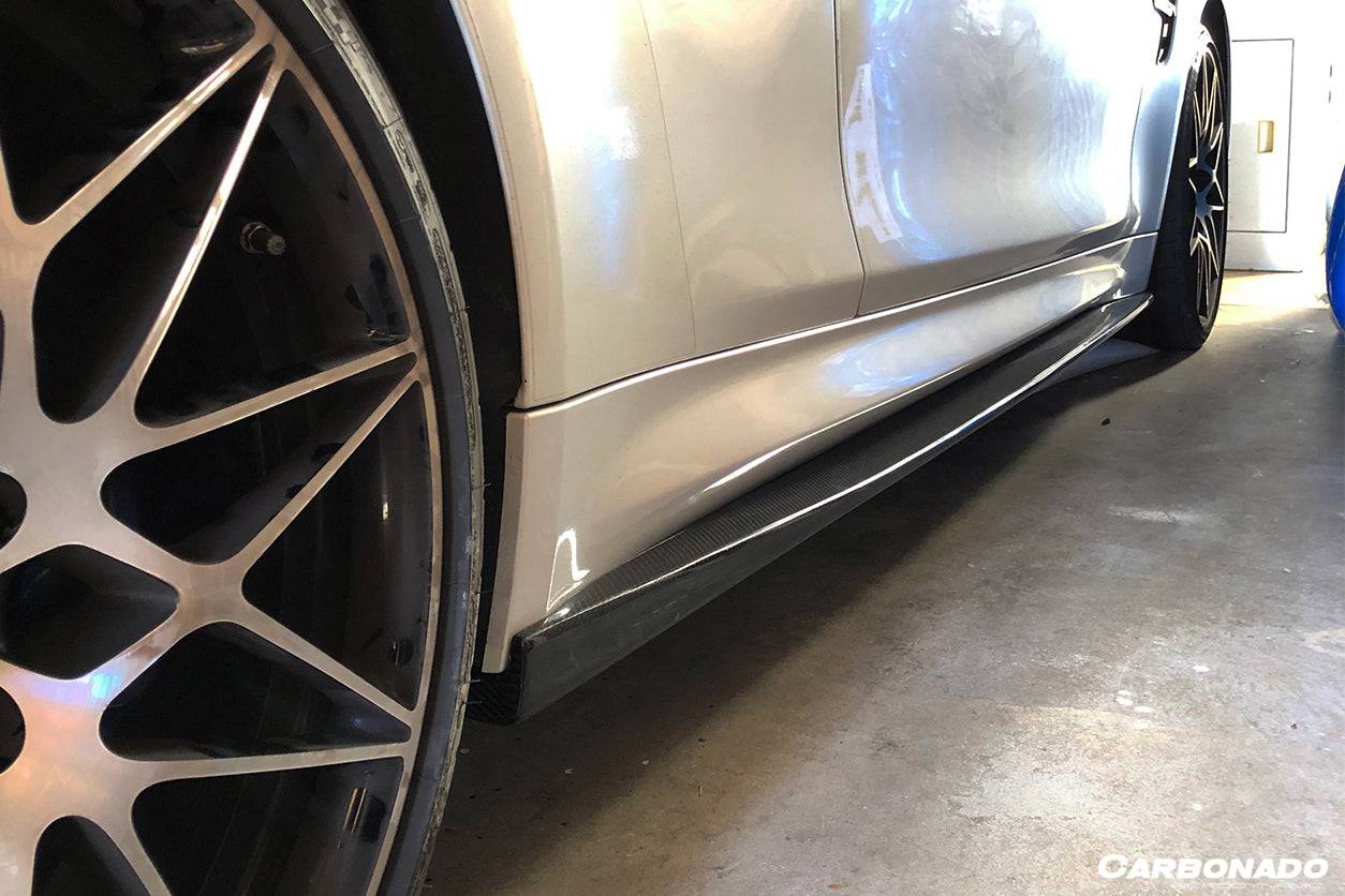 2014-2020 BMW M3 F80 M4 F82 VA Style Carbon Fiber Side Skirts - Carbonado Aero