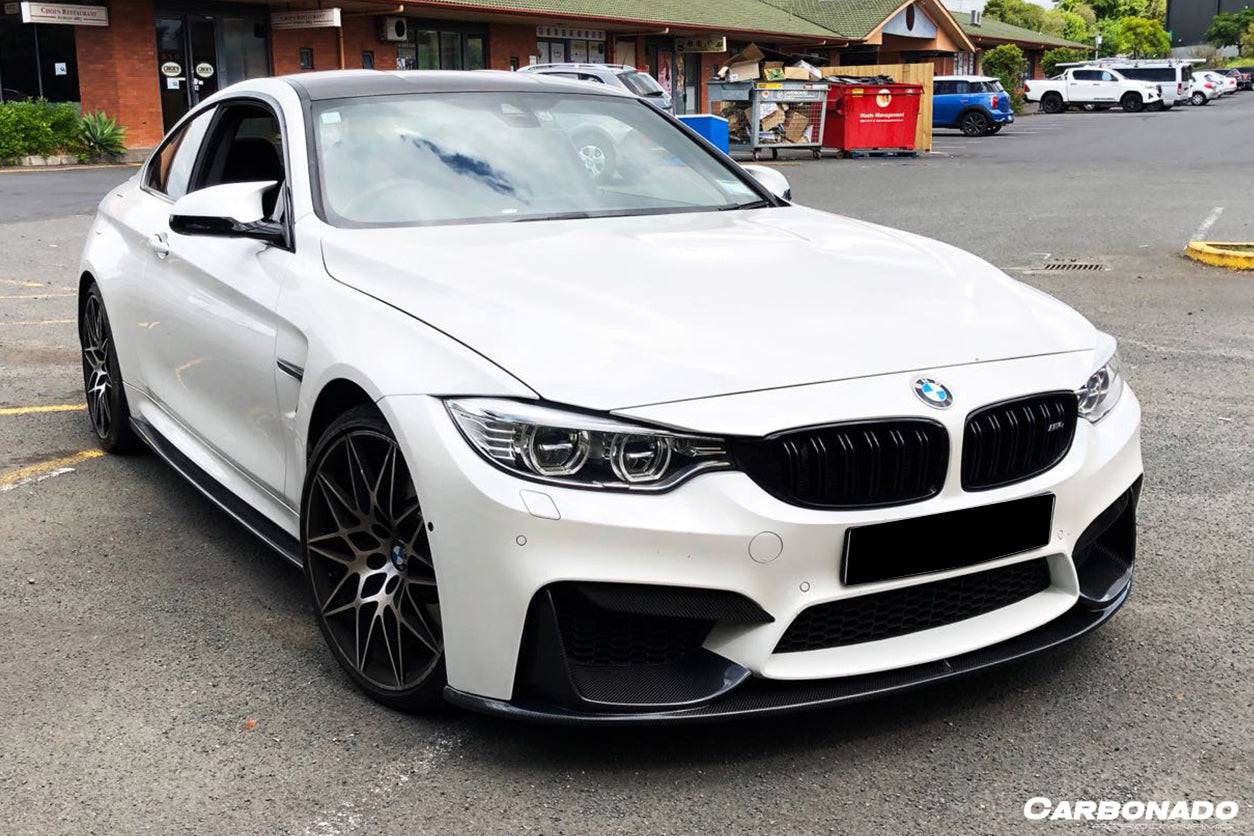 2014-2020 BMW M3 F80 M4 F82 VA Style Carbon Fiber Side Skirts - Carbonado Aero