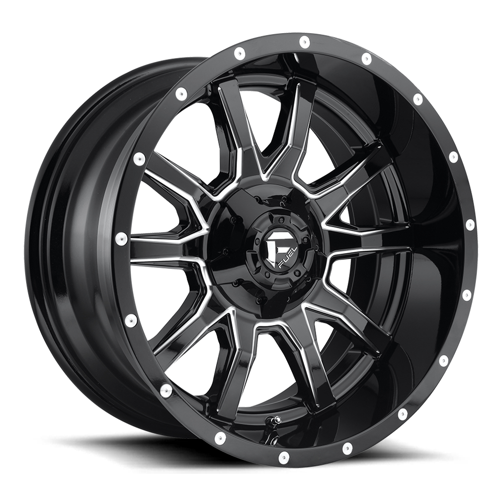 Fuel Off-Road Vandal D627 20x10 -18 5x114.3/5x127mm 78.1mm Gloss Black Milled