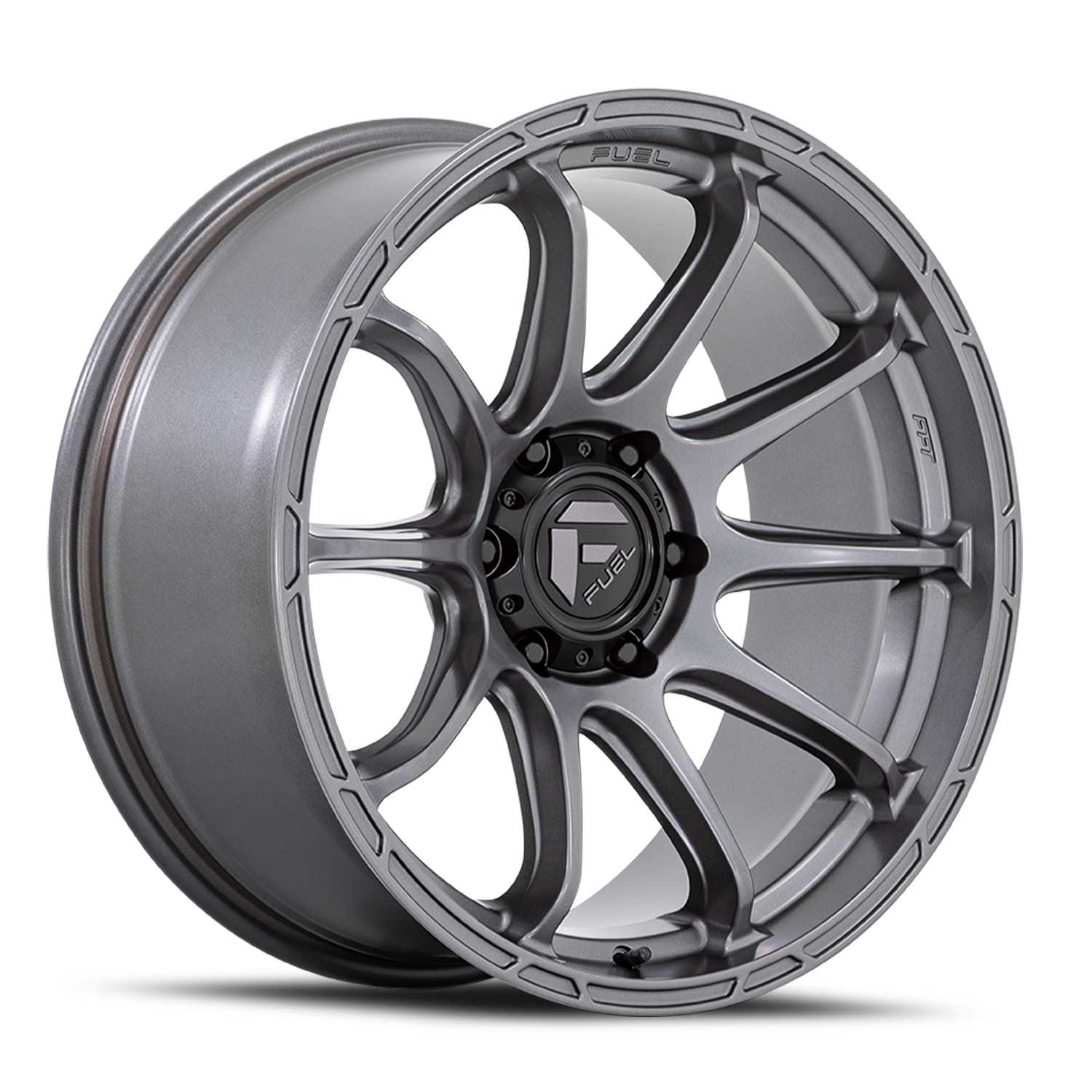 Fuel Off-Road Variant D793 20x9 +1 6x139.7mm 106.1mm Matte Gunmetal