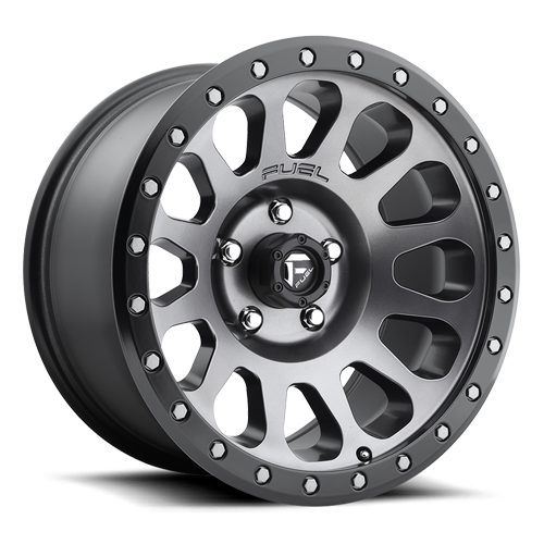 Fuel Off-Road Vector D601 17x9 -12 5x127mm 78.1mm Anthracite Black Bead Ring