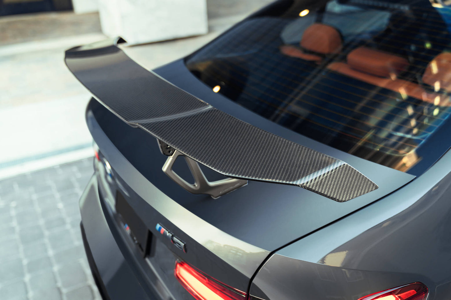 BMW G8X M3 | M4 Carbon Fiber Aero Wing Blade with Aluminum Uprights