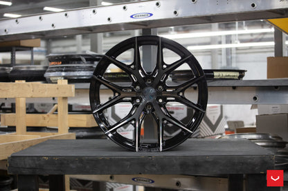 22" Vossen HF6-4 Tinted Gloss Black 6x135 ( Set of 4 )