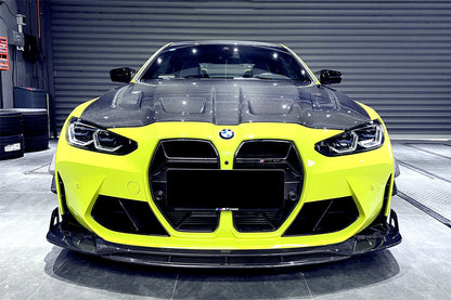 2021-UP BMW M3 G80 M4 G82/G83 BKSS Style Carbon Fiber Front Lip - DarwinPRO Aerodynamics