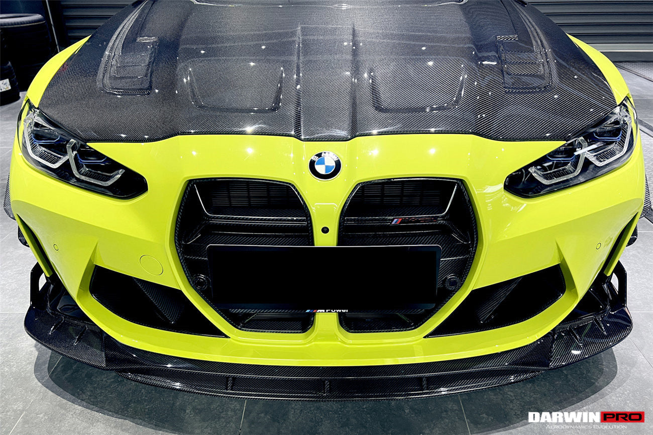 2021-UP BMW M3 G80 M4 G82/G83 BKSS Style Carbon Fiber Front Lip - DarwinPRO Aerodynamics