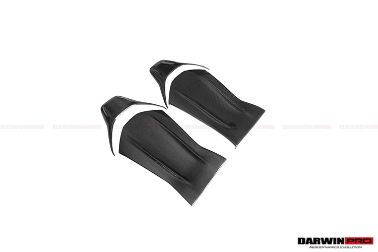 2015-2018 Mercedes Benz C63/S/CLA45 AMG Sedan Carbon Fiber Seat-back Cover - DarwinPRO Aerodynamics