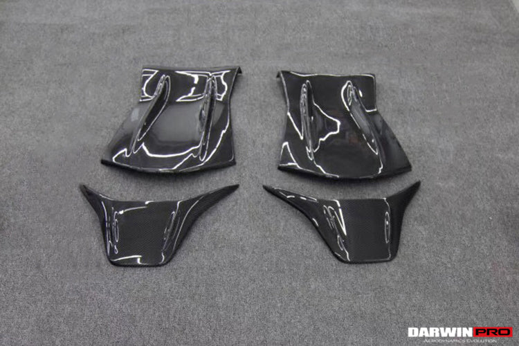 2015-2018 Mercedes Benz C63/S/CLA45 AMG Sedan Carbon Fiber Seat-back Cover - DarwinPRO Aerodynamics