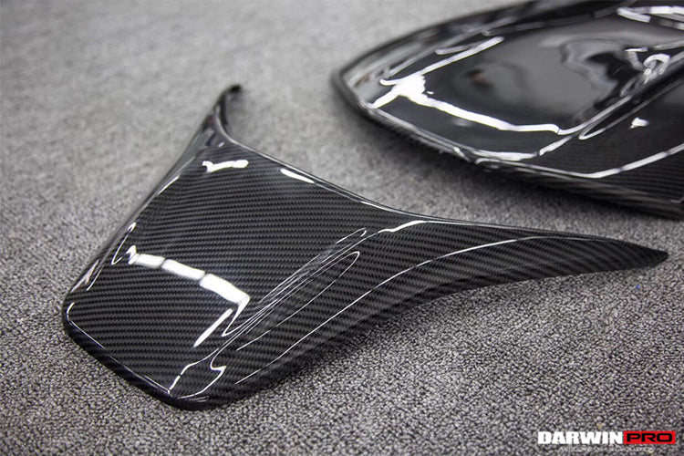 2015-2018 Mercedes Benz C63/S/CLA45 AMG Sedan Carbon Fiber Seat-back Cover - DarwinPRO Aerodynamics