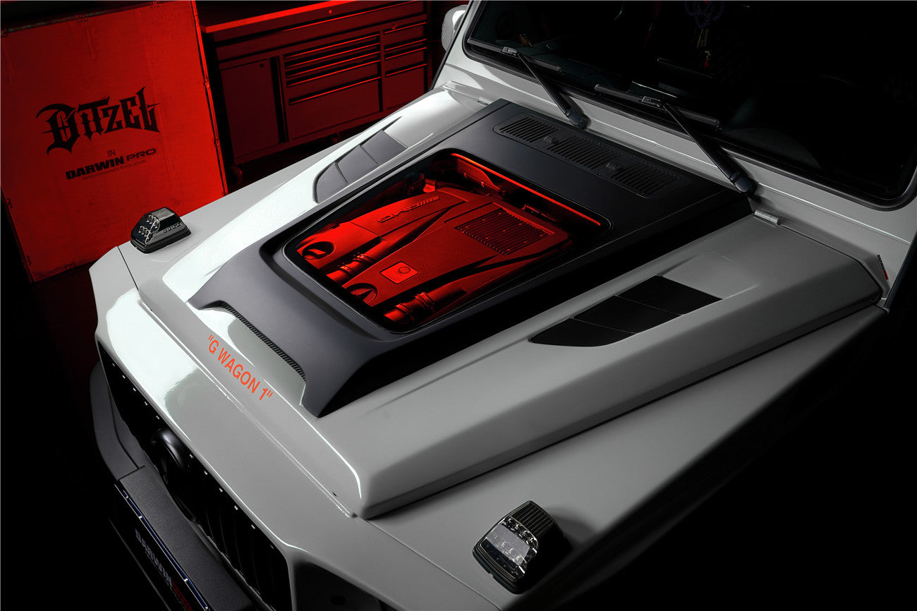 2006-2018 Mercedes Benz W463 G Wagon G Class IMP Performance Hood - DarwinPRO Aerodynamics