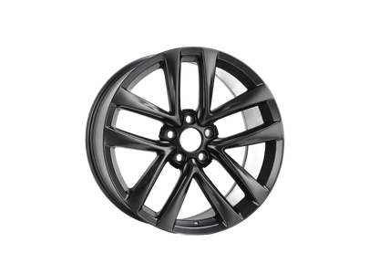 E457 Satin Black 19x9.5 ET40 / 19x10.5 ET45 5x120 — Staggered Set of 4