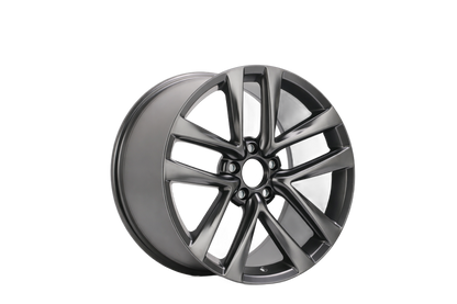 E457 Satin Black 19x9.5 ET40 / 19x10.5 ET45 5x120 — Staggered Set of 4