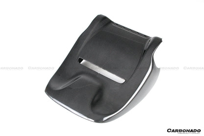 2019-2024 Mercedes Benz W464 G550 G63AMG G-Wagon Dry Carbon Fiber Seat-back Cover Replacement