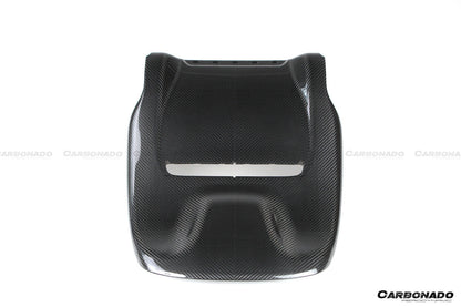 2019-2024 Mercedes Benz W464 G550 G63AMG G-Wagon Dry Carbon Fiber Seat-back Cover Replacement