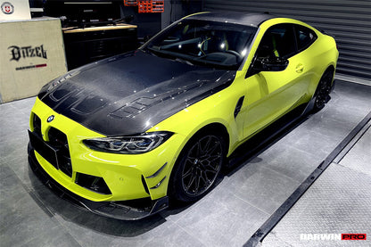 2021-UP BMW M3 G80 G81 M4 G82/G83 BKSSII Style Carbon Fiber Hood - DarwinPRO Aerodynamics