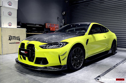 2021-UP BMW M4 G82/G83 BKSS Style Carbon Fiber Side Skirts - DarwinPRO Aerodynamics