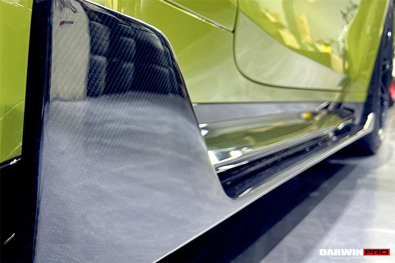 2021-UP BMW M4 G82/G83 BKSS Style Carbon Fiber Side Skirts - DarwinPRO Aerodynamics