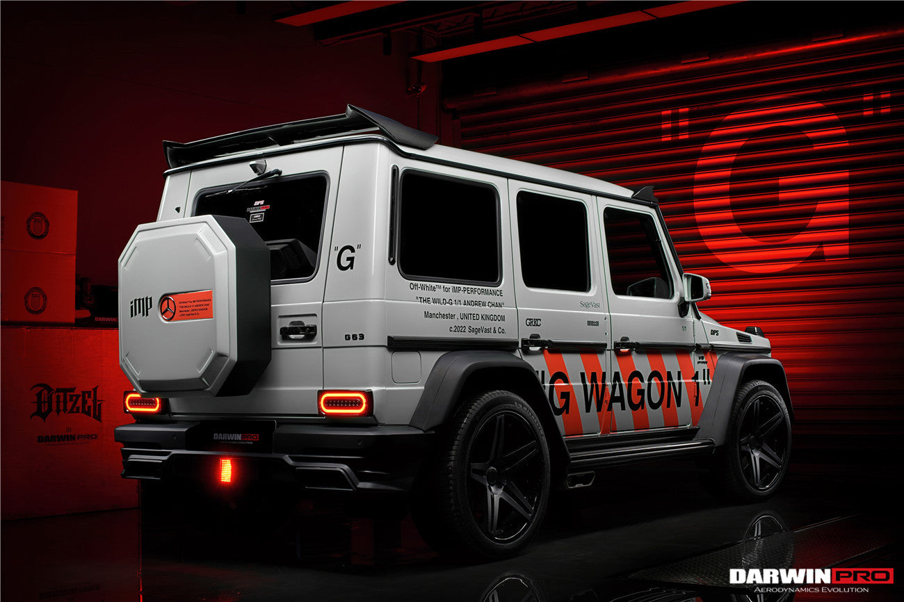 2006-2018 Mercedes Benz W463 G Class Wagon IMP Performance Rear Roof Spoiler - DarwinPRO Aerodynamics
