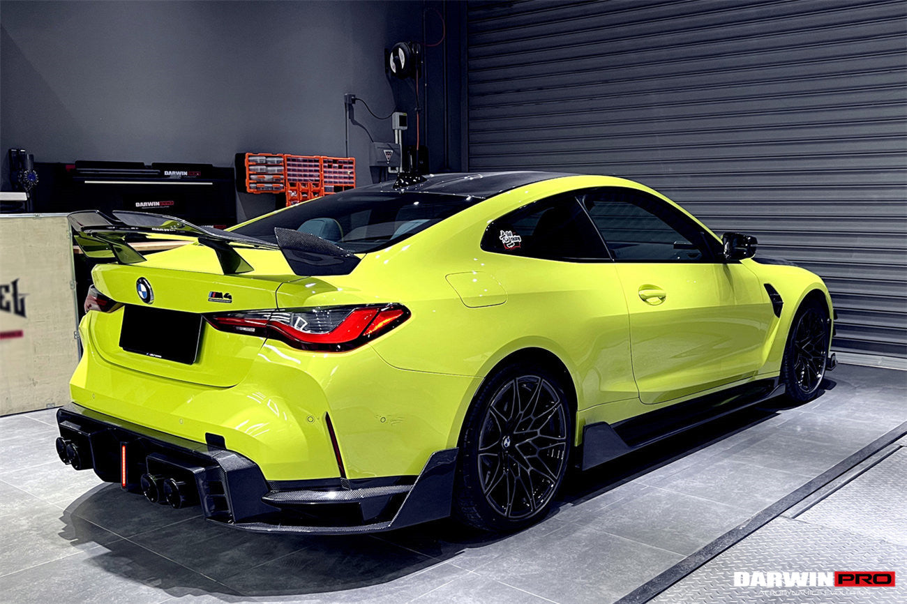 2021-UP BMW M4 G82/G83 BKSS Style Carbon Fiber Side Skirts - DarwinPRO Aerodynamics
