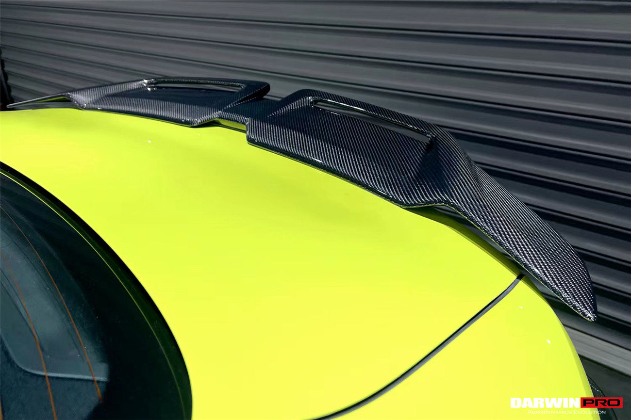 2021-UP BMW M4 G82/4 Series G22 BKSS Style Carbon Fiber Trunk Spoiler - DarwinPRO Aerodynamics