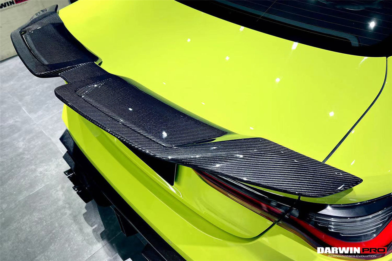 2021-UP BMW M4 G82/4 Series G22 BKSS Style Carbon Fiber Trunk Spoiler - DarwinPRO Aerodynamics