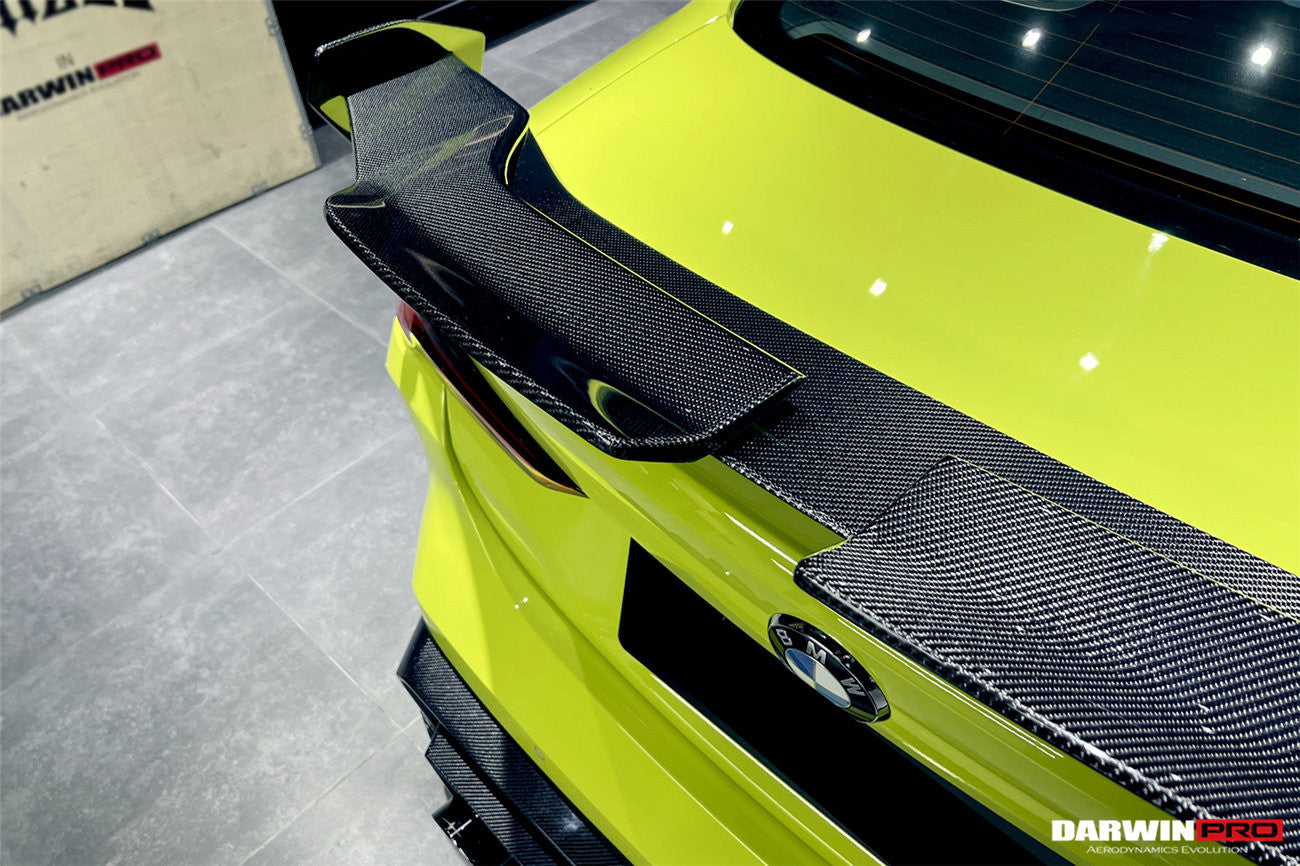 2021-UP BMW M4 G82/4 Series G22 BKSS Style Carbon Fiber Trunk Spoiler - DarwinPRO Aerodynamics