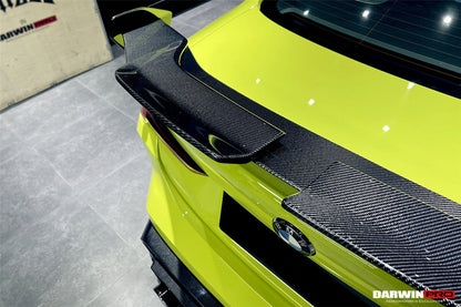 2021-UP BMW M4 G82/4 Series G22 BKSS Style Carbon Fiber Trunk Spoiler - DarwinPRO Aerodynamics