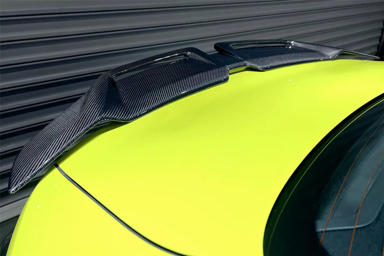 2021-UP BMW M4 G82/4 Series G22 BKSS Style Carbon Fiber Trunk Spoiler - DarwinPRO Aerodynamics