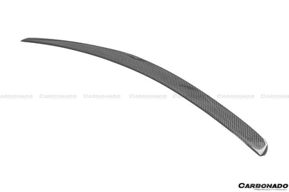 2010-2016 Mercedes Benz E Class W212 L Style Carbon Fiber Trunk Spoiler - Carbonado Aero
