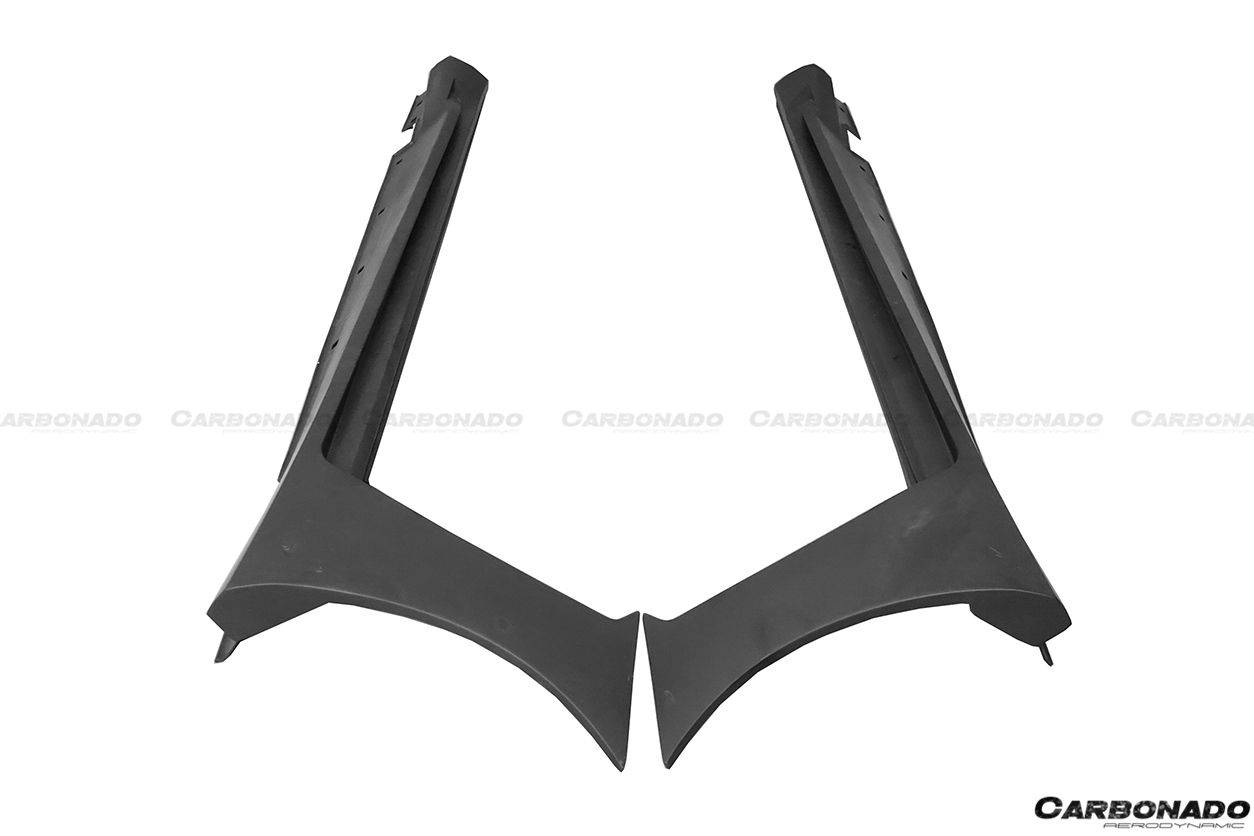 2014-2016 Mercedes Benz E Class W212 WD Style Side Skirts - Carbonado Aero