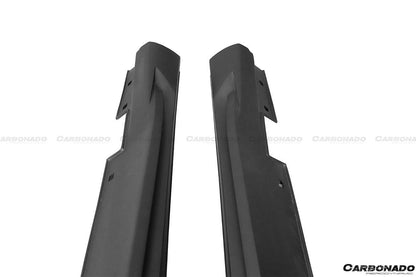 2014-2016 Mercedes Benz E Class W212 WD Style Side Skirts - Carbonado Aero