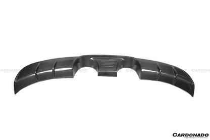 2016-2019 Porsche 911 991.2 Carrera/Targa/S/4S/GTS Style Middle Exhaust Rear Lip - Carbonado