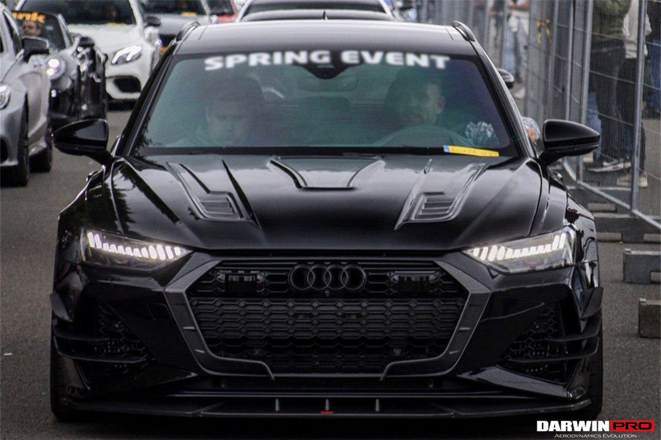 2019-2023 Audi RS6 Avant C8 IMP Performance Front Canards - DarwinPRO Aerodynamics