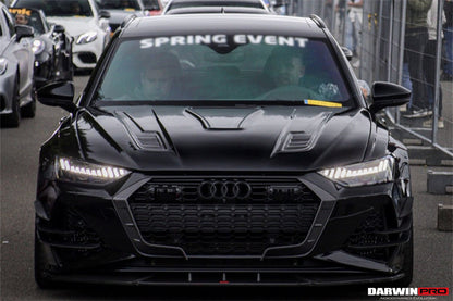 2019-2023 Audi RS6 Avant C8 IMP Performance Front Canards - DarwinPRO Aerodynamics