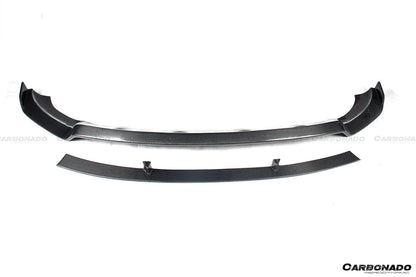 2014-2017 Porshe Macan GTS/Turbo/S ATS Style Carbon Fiber Front Lip - Carbonado