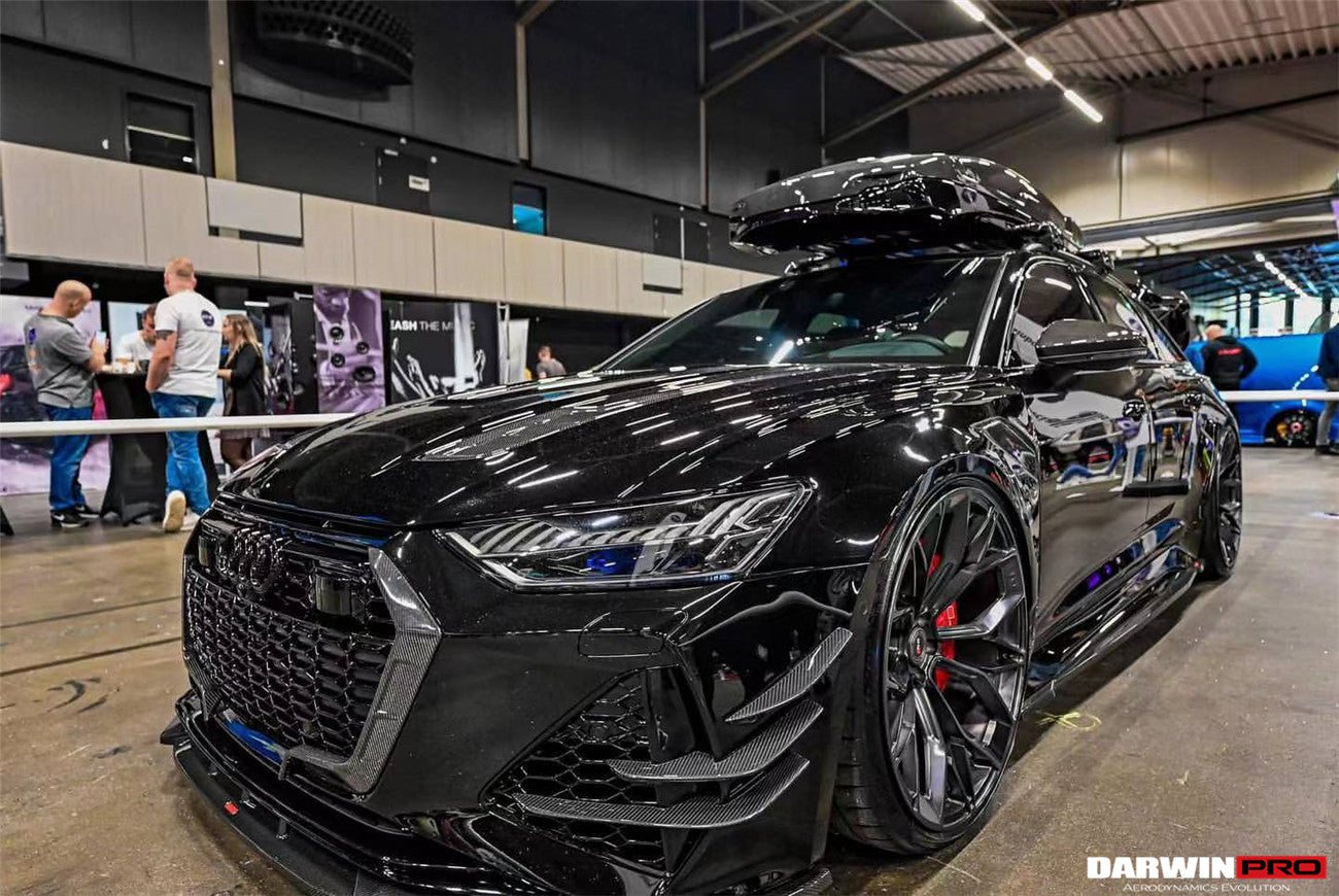 2019-2023 Audi RS6 Avant C8 IMP Performance Front Canards - DarwinPRO Aerodynamics