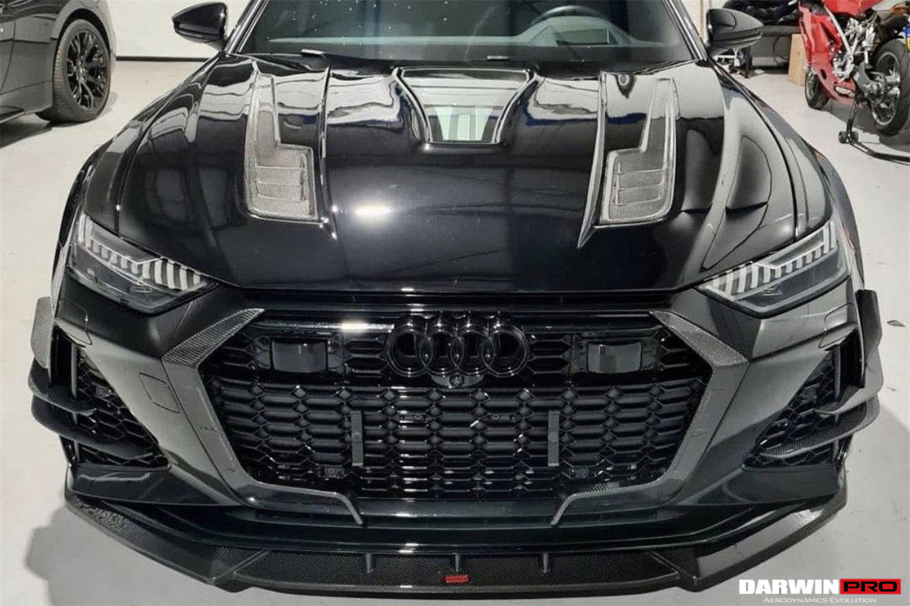 2019-2023 Audi RS6 Avant C8 IMP Performance Front Canards - DarwinPRO Aerodynamics