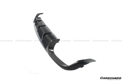 2016-2019 Porsche 911 991.2 Carrera/Targa/S/4S/GTS OD Style Quad Exhaust Rear Lip - Carbonado