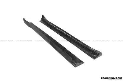 2016-2019 Porsche 911 991.2 Carrera/Targa/S/4S/GTS OD Style Side Skirts - Carbonado