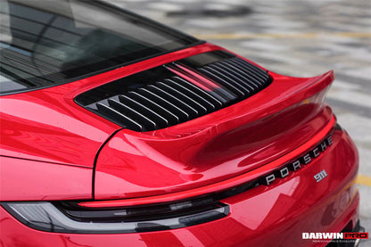 2019-2023 Porsche 911 992 Targa/Cabriolet BKSS Style Trunk Wing - DarwinPRO Aerodynamics