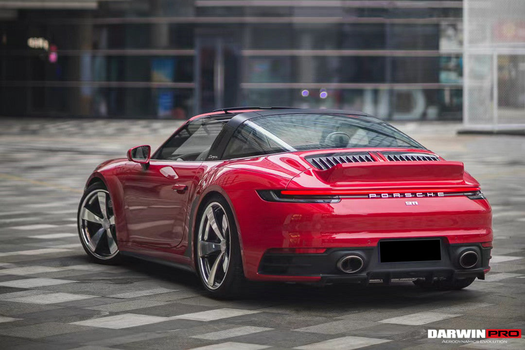 2019-2023 Porsche 911 992 Targa/Cabriolet BKSS Style Trunk Wing - DarwinPRO Aerodynamics