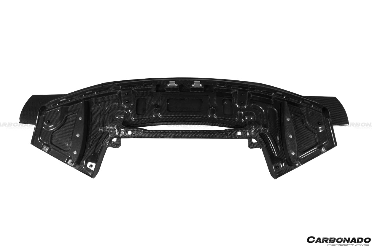 2015-2020 Ferrari 488 Spyder MSY Style Trunk Spoiler - Carbonado
