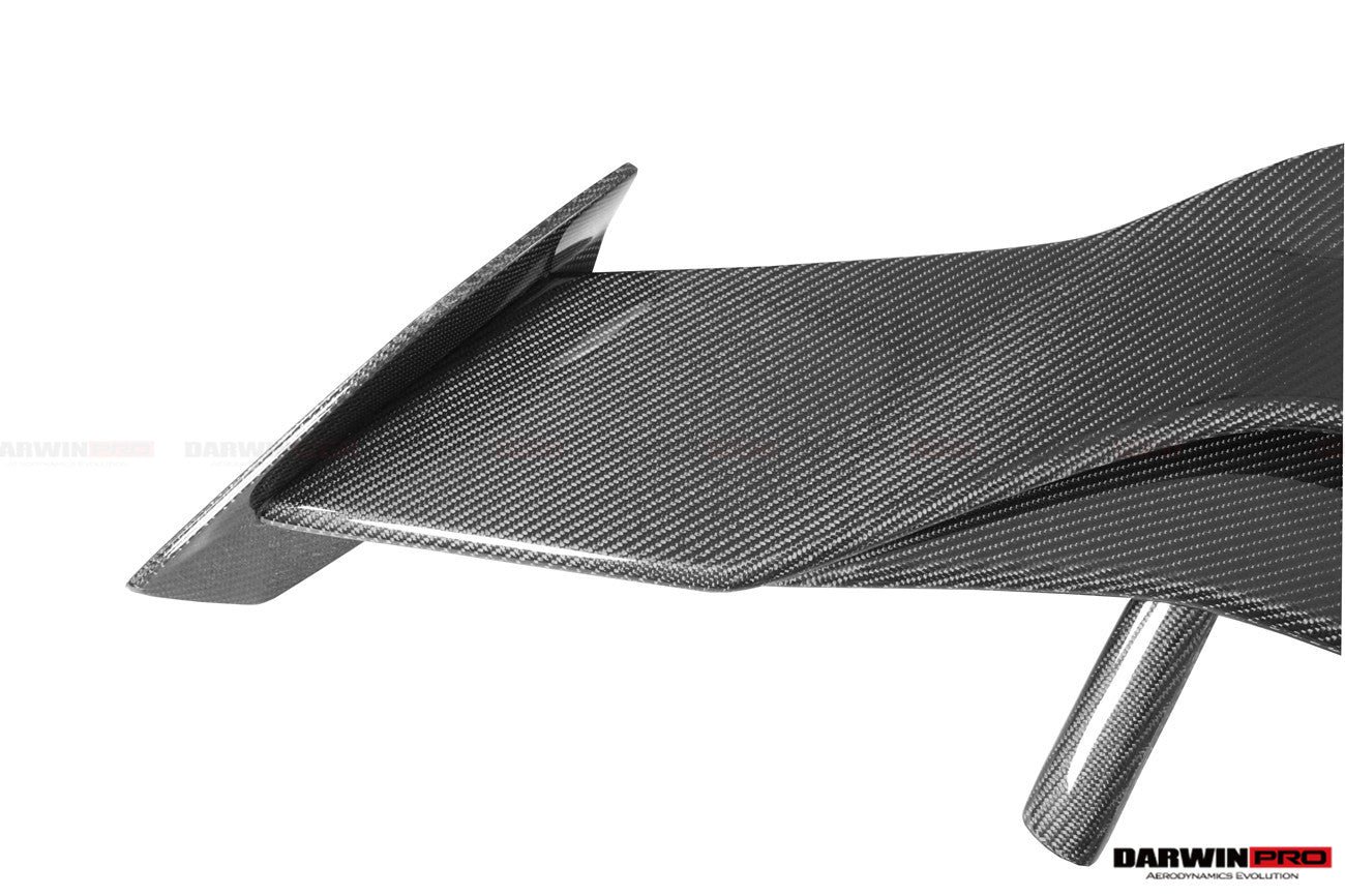 2021-UP BMW M3 G80 G20 BKSSII Style Carbon Fiber Trunk Spoiler - DarwinPRO Aerodynamics