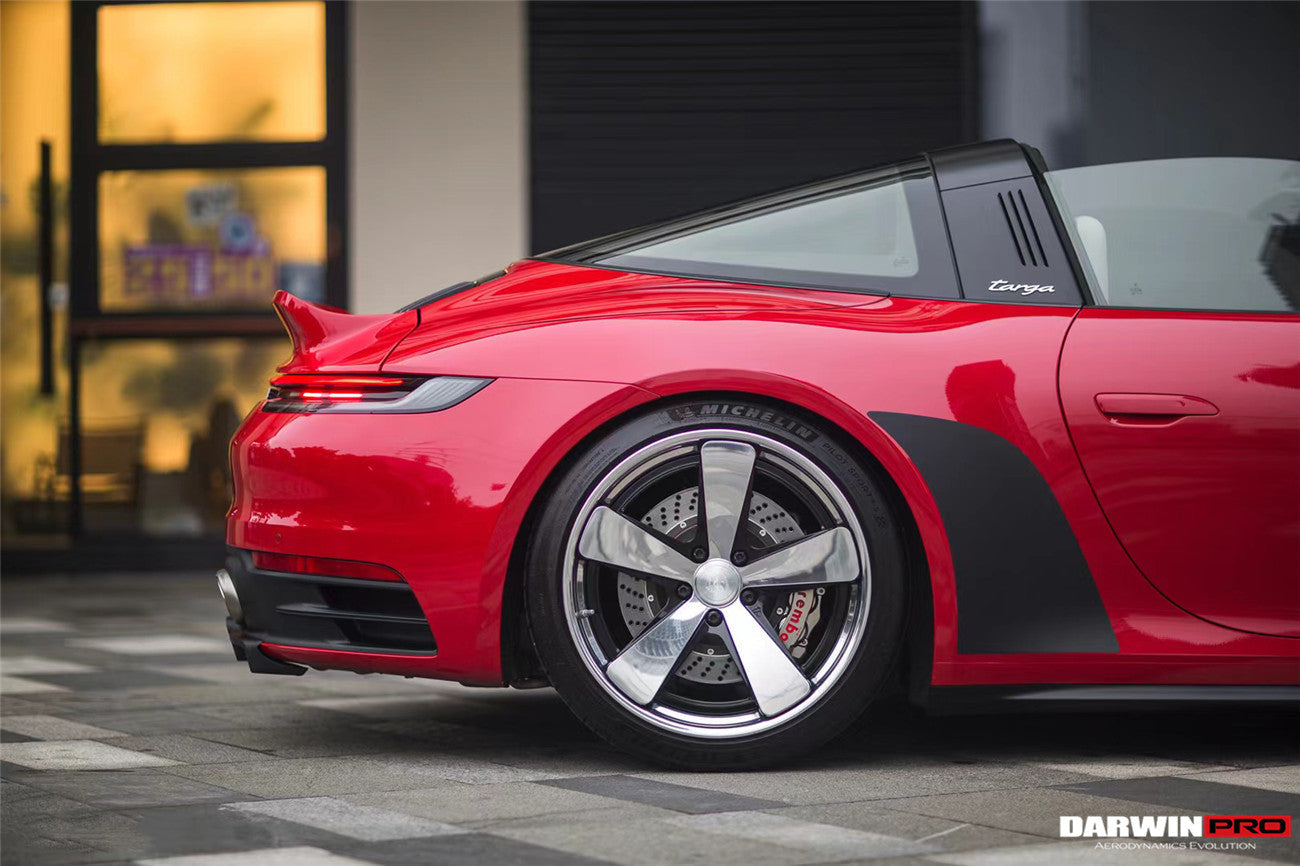 2019-2023 Porsche 911 992 Targa/Cabriolet BKSS Style Trunk Wing - DarwinPRO Aerodynamics